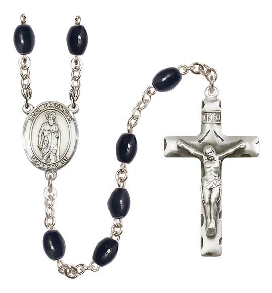 Saint Nathanael R6006-8398 8x6mm Rosary